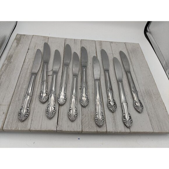 Ekco EKS35 Silverware Flatware Lot Of 21 Pieces Stainless Korea - Picture 8 of 10